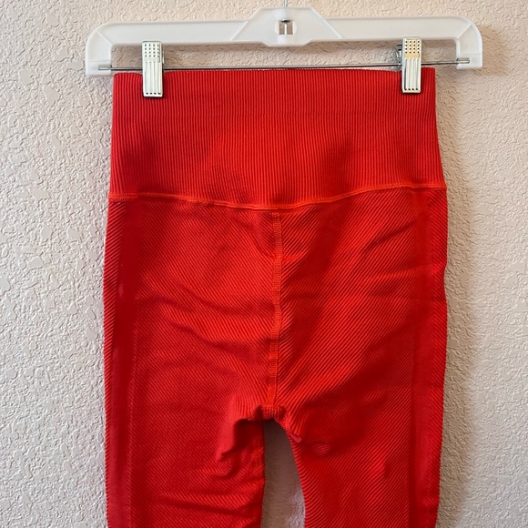 Free People Movement Free Throw Leggings in the "Ripe Persimmon" - Picture 8 of 11